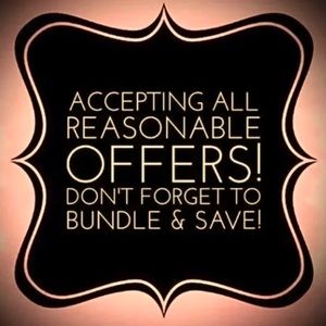 Feel free to make a reasonable offer + create a bundle!